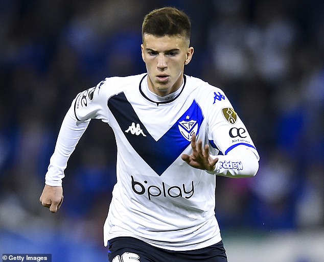 Manchester City are in talks over the signing of Maximo Perrone from Velez Sarsfield