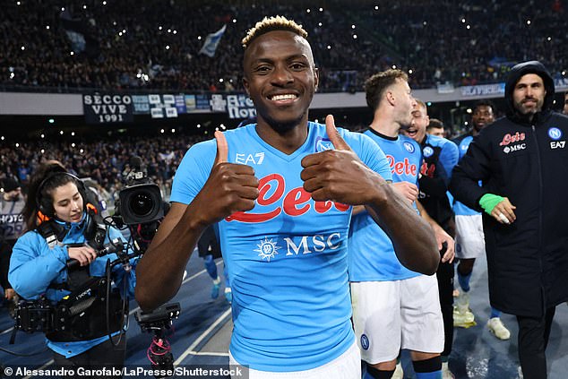 Napoli star Victor Osimhen is among the forward options targeted by Manchester United