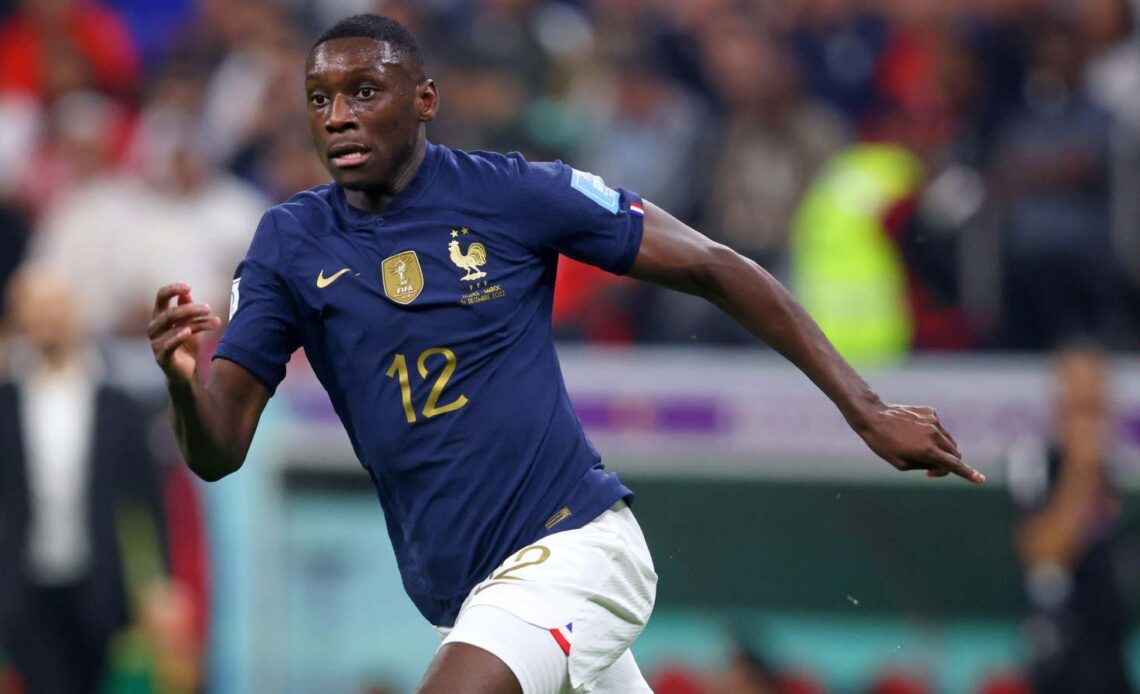 Reported Manchester United target Randal Kolo Muani during the World Cup semi-final