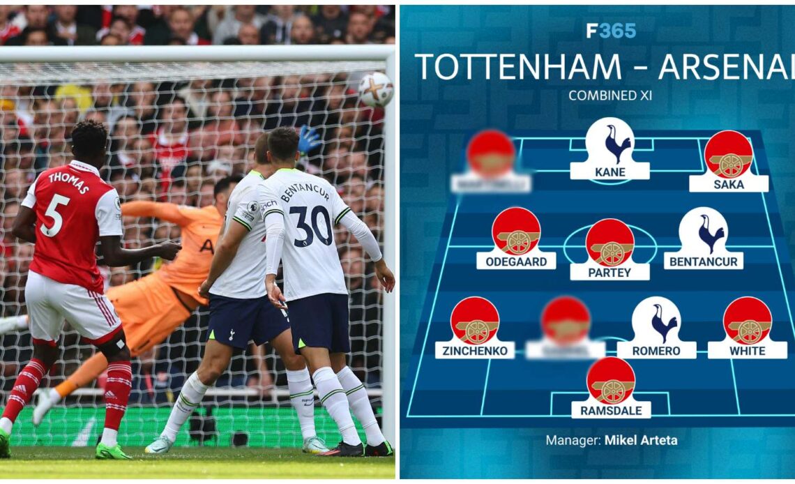 Tottenham - Arsenal combined XI