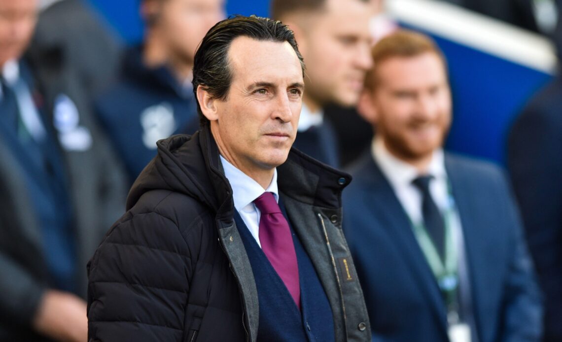 The remarkable Premier League table since Aston Villa appointed Unai Emery