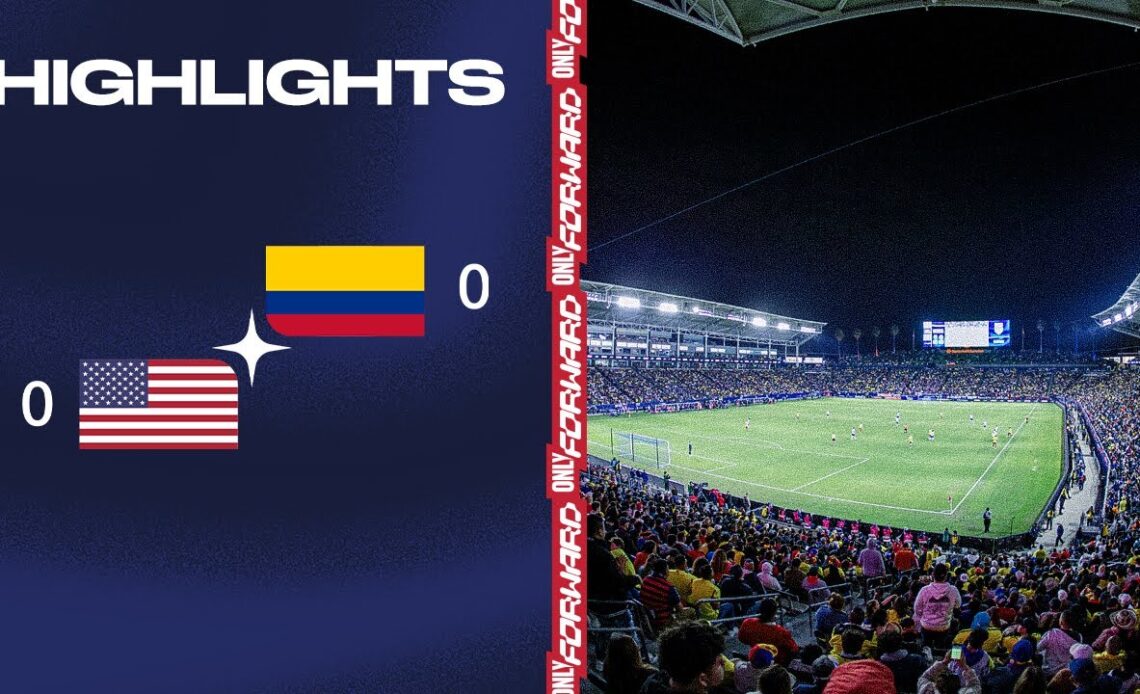 USMNT vs. Colombia: Highlights - Jan. 28, 2023