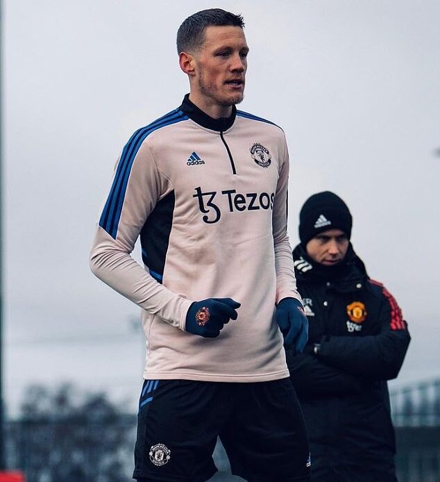 Wout Weghorst trained with Man United for the first time on Sunday after joining the club