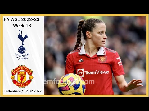 [1-2] | 12.02.2023 | Totthenham Women vs Manchester United Women | FA  WSL 2022-23 Week 13