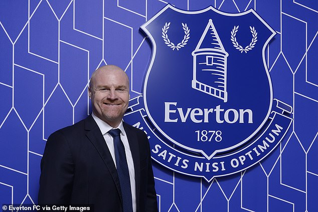 New Everton manager Sean Dyche (above) is keen to bring in more attacking reinforcements