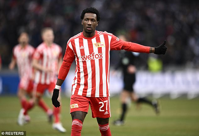 Everton also want to try and bring Union Berlin's Sheraldo Becker in on transfer deadline day