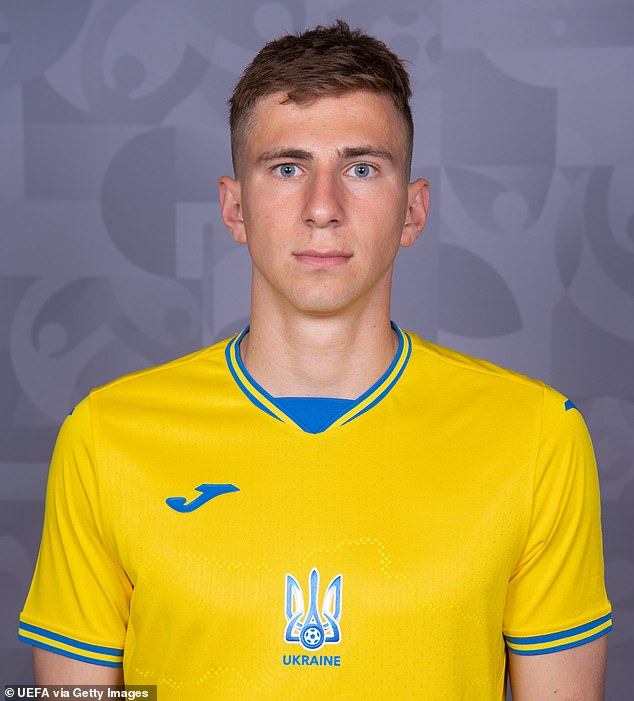 Bournemouth are in talks with Dinamo Kiev over 20-year-old defender Ilya Zabarnyi (above)