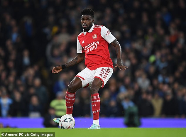 Lokonga has been kept out of the Arsenal starting line-up by Thomas Partey this season