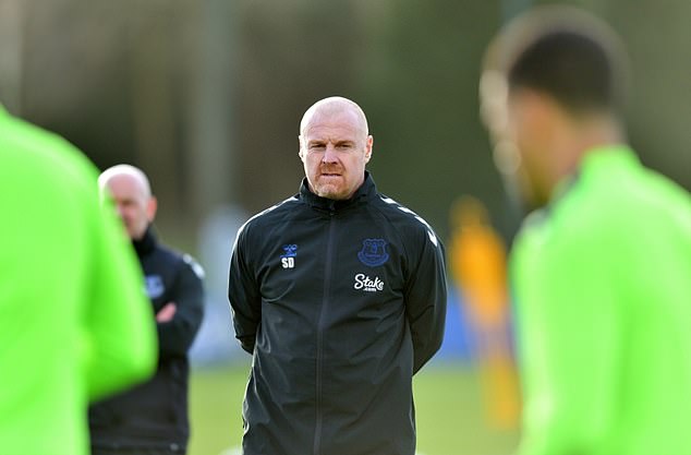 Former Burnley manager Sean Dyche has taken over as boss after Frank Lampard was sacked