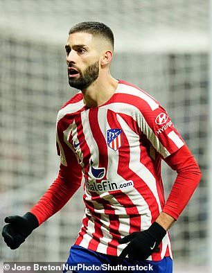 Yannick Carrasco is another option despite him signing a loose agreement with Barcelona