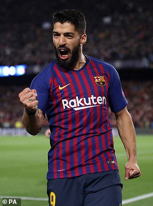 Luis Suarez played for Barca for six years