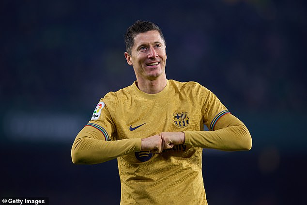 The Catalan side are keen for the youngster to learn from talismanic star Robert Lewandowski