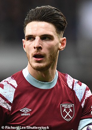 Rice has been tipped for a big future when he leaves West Ham