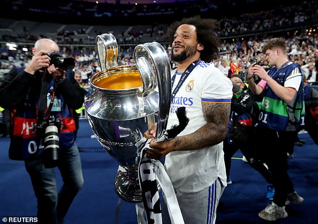 Marcelo had a short stint at Olympiacos following his trophy-laden spell at Real Madrid
