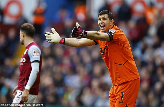 Aston Villa will listen to offers for goalkeeper Emiliano Martinez at the end of the current season