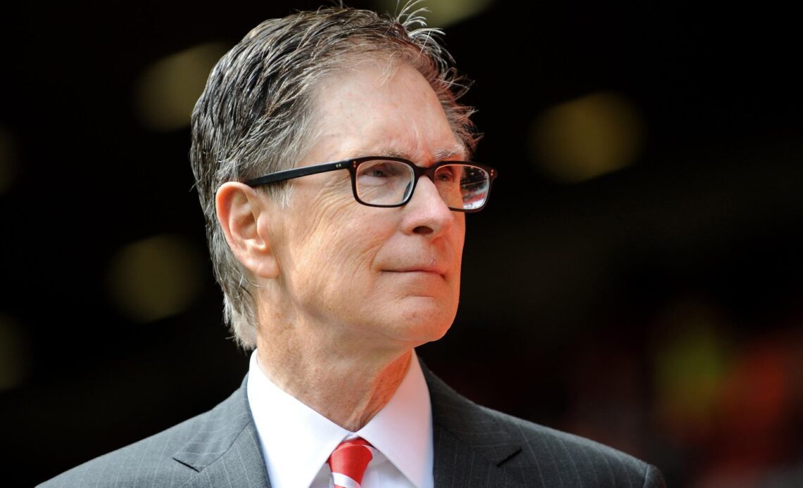 Liverpool owner John W Henry at Anfield
