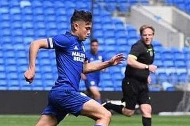 Cardiff City star Gabriele Biancheri (left) is on his way to Premier League Manchester United