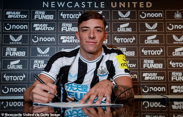 Newcastle have completed the £3million signing of West Ham defender Harrison Ashby
