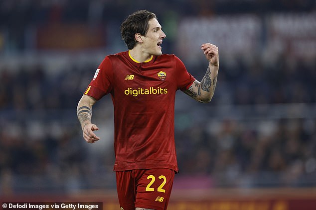 Nicolo Zaniolo looks set to join Galatasaray on a reported £18million deal from Serie A side Roma