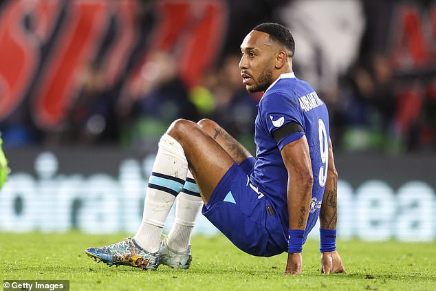 Pierre-Emerick Aubameyang is reportedly very close to a move away from Stamford Bridge