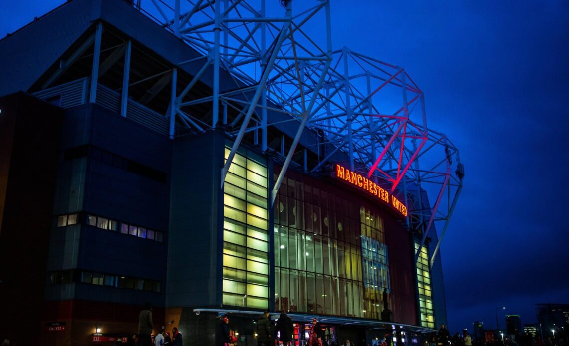A general view of Old Trafford, where Man Utd play