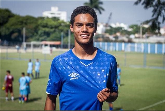 Joao Mendes was on the books at Cruzeiro before moving to Europe after his contract was terminated