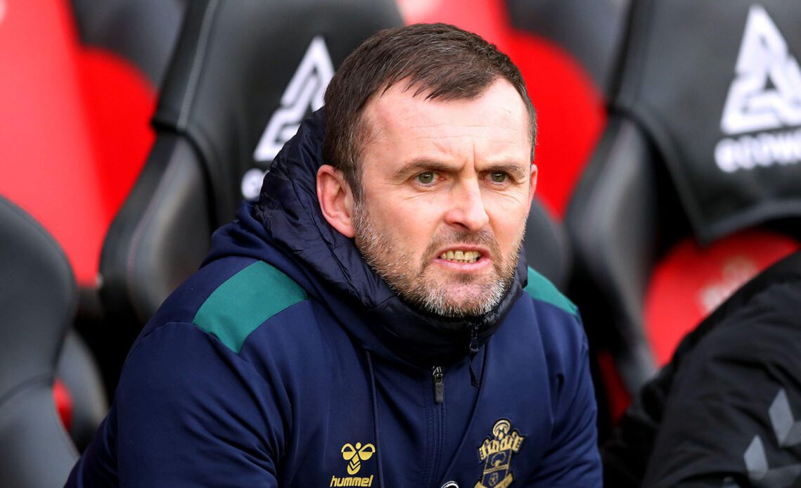 The Premier League table since Southampton appointed Nathan Jones