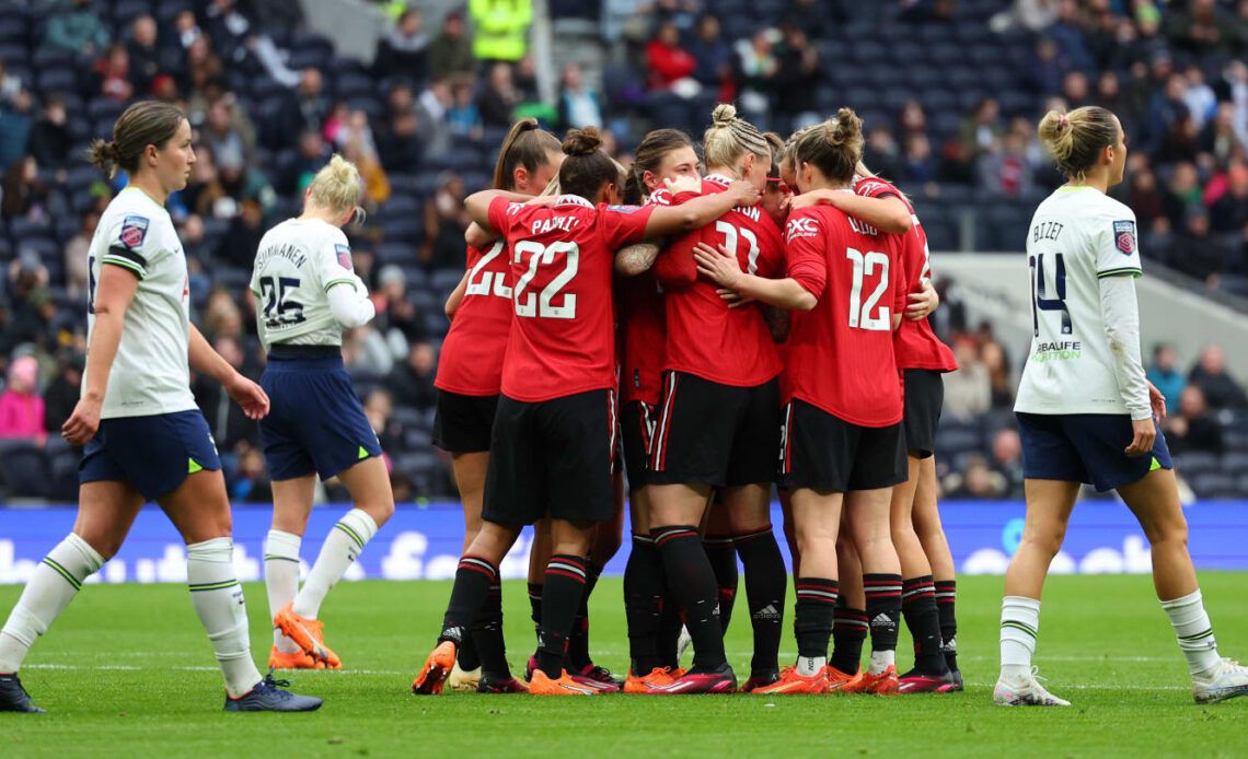 Tottenham 1-2 Man Utd - WSL: Player ratings as Red Devils return to top of the table