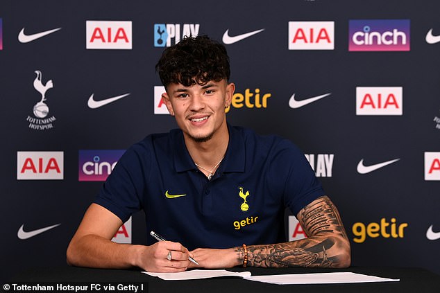 Jude Soonsup-Bell joined Spurs on the final day of the January transfer window from Chelsea