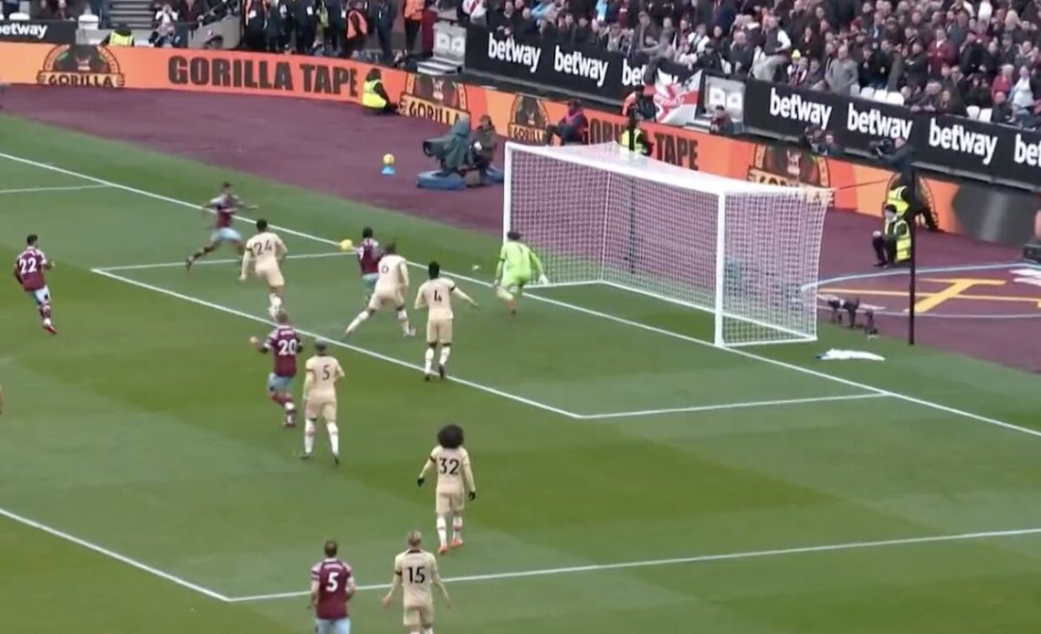 (Video) Fernandez and Felix combine brilliantly to give Chelsea lead vs West Ham