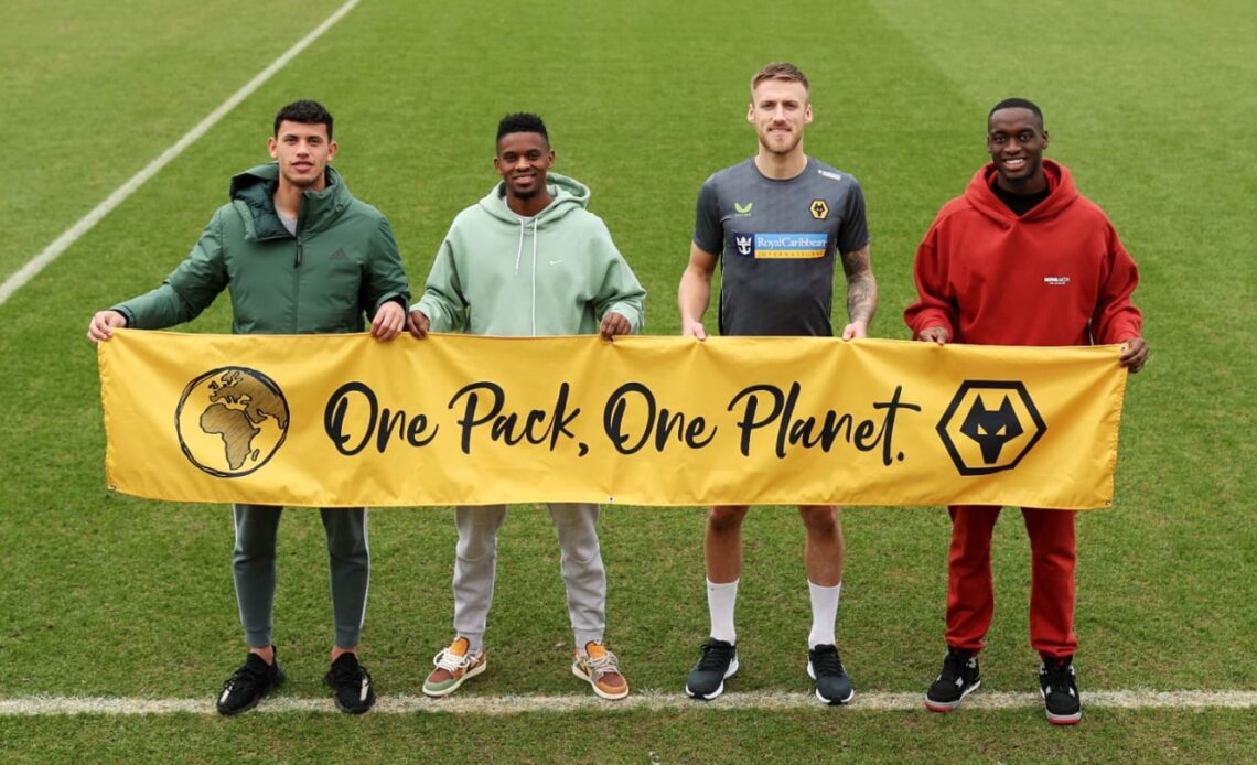 Wolves launch 'One Pack, One Planet' sustainability initiative with Football For Future