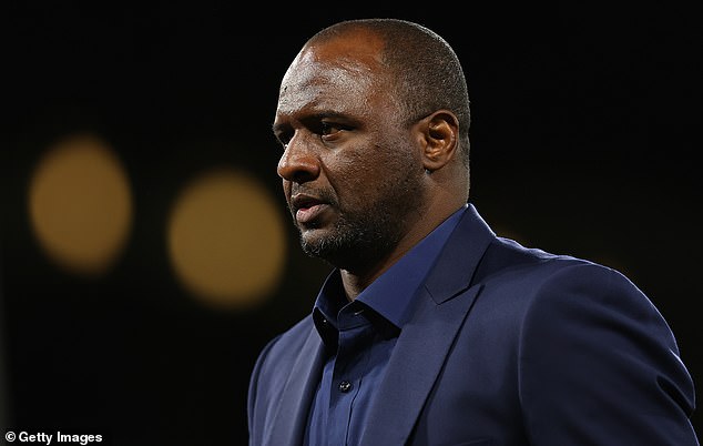 Previous Eagles boss Patrick Vieira, who replaced Hodgson in 2021, was sacked last week