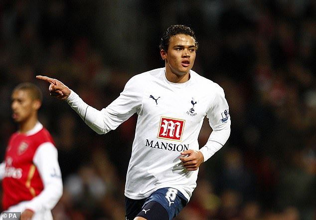 Sherwood told his boss, then-Spurs manager Harry Redknapp, to bring Grealish in from Aston Villa in a swap deal for first-team midfielder Jermaine Jenas (pictured)