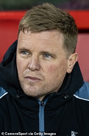 Eddie Howe's Newcastle are reportedly also interested in his signature