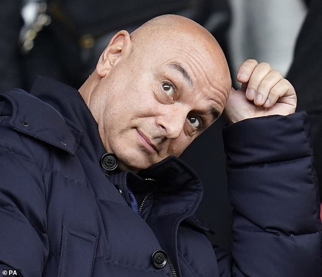 Chairman Daniel Levy may have had to deal with player revolt if Conte had remained in charge
