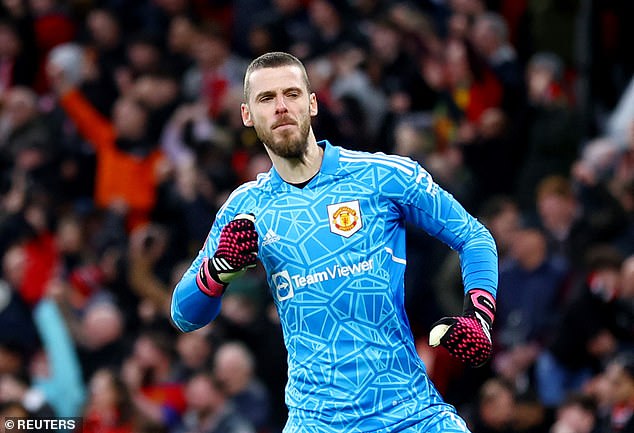 De Gea turned down a new deal with United looking to cut his £375,000-per-week wages