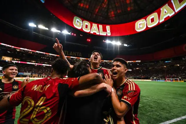 Atlanta United celebrates win