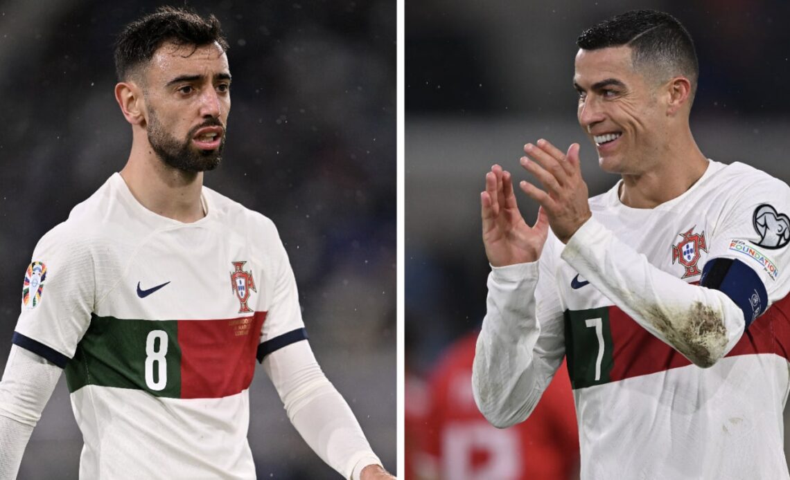 Bruno Fernandes disagrees with Cristiano Ronaldo's assessment of Roberto Martinez