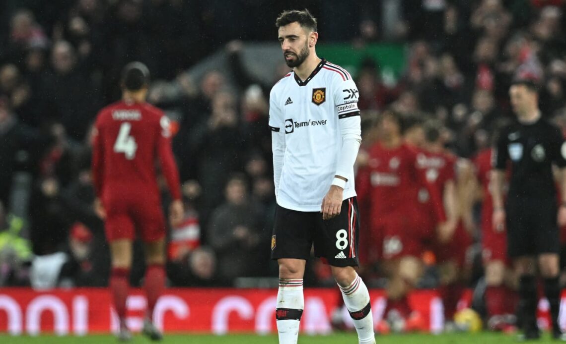 Bruno Fernandes on what went wrong for Man Utd against Liverpool
