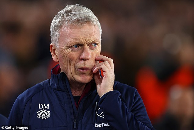 West Ham boss David Moyes fears he may be sacked if they lose to Southampton on Sunday