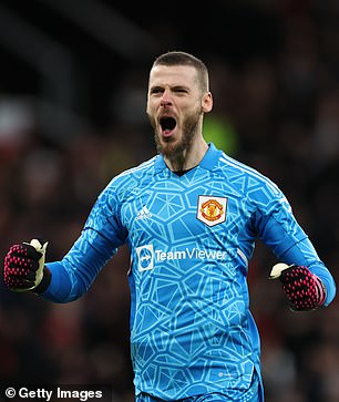 David de Gea's contract at Manchester United expires this summer