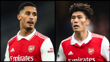 Saliba and Tomiyasu went off injured for Arsenal