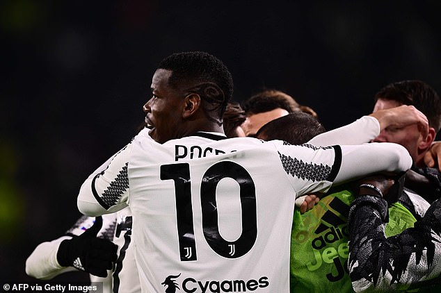 Paul Pogba put 315 days of injury hell behind him as he returned to the pitch for Juventus