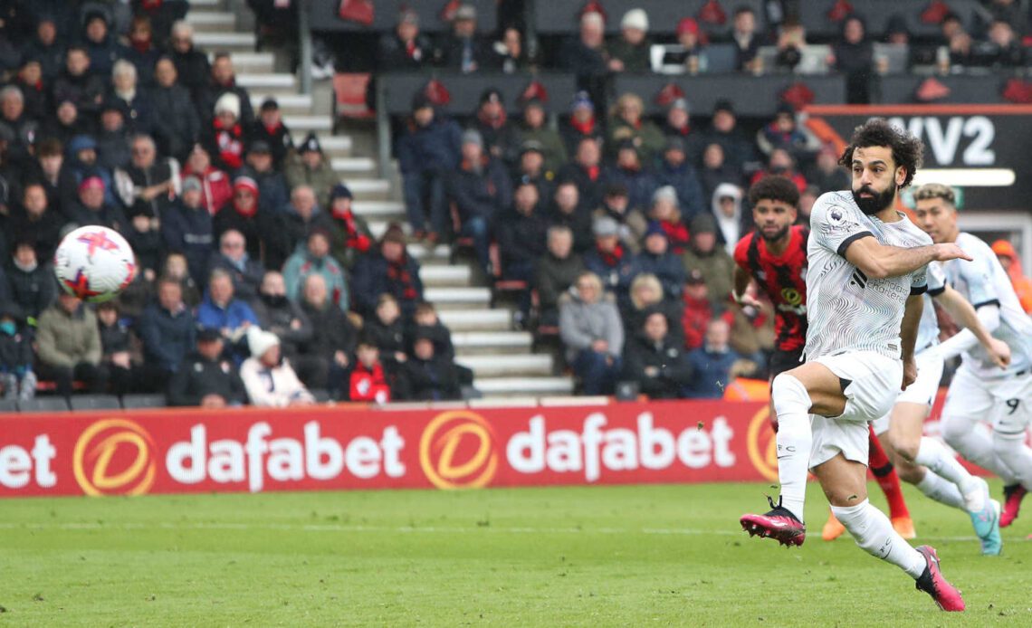 Mo Salah misses a penalty for Liverpool against Bournemouth