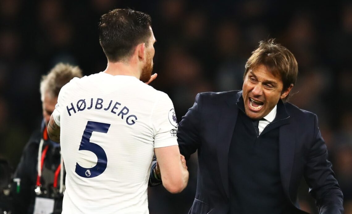 Pierre-Emile Hojbjerg responds to Antonio Conte's Tottenham outburst