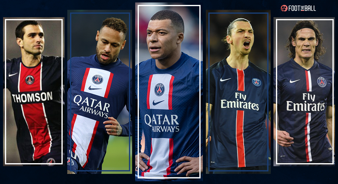 Players Who Have Scored The Most Goals For PSG