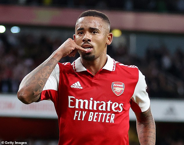 Real Madrid reportedly want to sign Arsenal striker Gabriel Jesus (pictured), 25, this summer