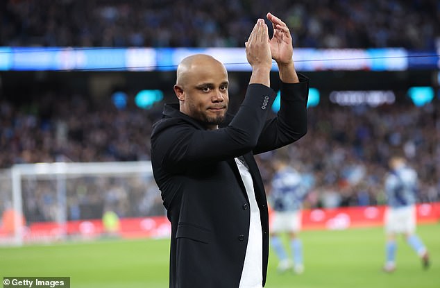 Vincent Kompany has reportedly emerged a leading candidate to take over as Tottenham boss