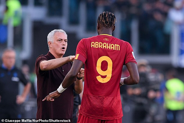 Roma boss Jose Mourinho expects to lose Abraham in the summer, with Arsenal also keen