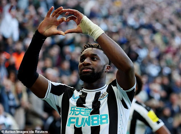 Inter Milan are interested in signing Newcastle United winger Allan Saint-Maximin